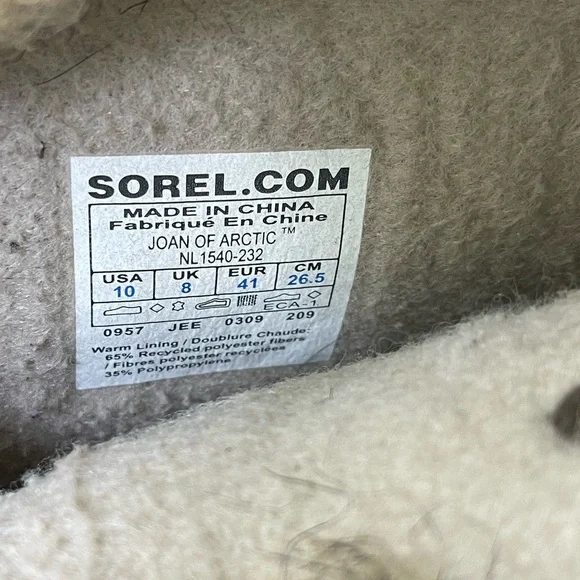 Sorel Boot Size 10 - Picture 7 of 9